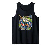 KOI Feed Ready Backyard Quail Check Tank Top