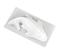 Koi Fisch 3D Cake Shape - Food Safe Silicone Shape, Cookie Shape | Versatile Pattern Shape with a Realistic Fish Pattern for Pudding, Cake, Rice Shapes, Ideal for Baking Desserts f
