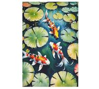 Koi Fish 1000 Piece Jigsaw Puzzle- Brain Teaser Game for Adults & Children - Educational Activities Wooden Jigsaws （78×53cm）