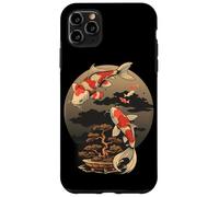 Koi Fish Bonsai Tree Japanese Art Japanese Koi Carp Fish Case for iPhone 11 Pro Max