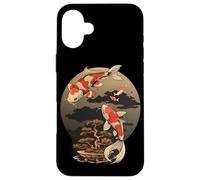 Koi Fish Bonsai Tree Japanese Art Japanese Koi Carp Fish Case for iPhone 16 Plus