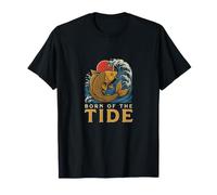 Koi Fish Born of the Tide Ocean Soul T-Shirt