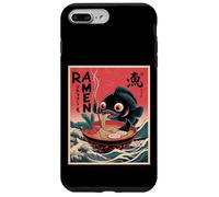 Koi Fish Eat Ramen Graphic Japanese Wave Anime Style Kawaii Case for iPhone 7 Plus/8 Plus
