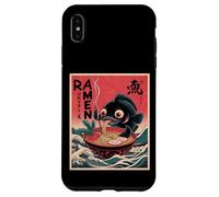 Koi Fish Eat Ramen Graphic Japanese Wave Anime Style Kawaii Case for iPhone XS Max