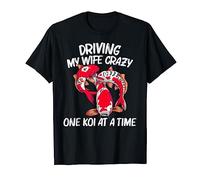 Koi Fish Gift For Men Boys Japan Koi Carp Fishes Pond Lover T-Shirt