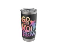 Koi Fish Go with The Koi Flow Stainless Steel Insulated Tumbler