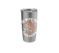 Koi Fish Go with The Koi Flow Stainless Steel Insulated Tumbler