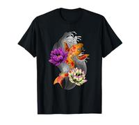 Koi Fish Japan Style Fish Japanese Carp Tea Gift T-Shirt