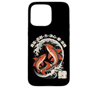 Koi Fish Japanese Kanji Carp Retro Anime Japan Souvenir Case for iPhone 15 Pro Max
