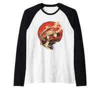 Koi Fish Japanese Koi Carp Fish Nishikigoi Fish Asian Carp Raglan Baseball Tee