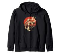 Koi Fish Japanese Koi Carp Fish Nishikigoi Fish Asian Carp Zip Hoodie