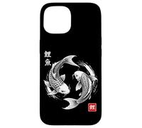 Koi Fish Japanese Yin and Yang Harmony Balance Case for iPhone 15