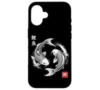 Koi Fish Japanese Yin and Yang Harmony Balance Case for iPhone 16
