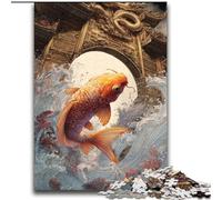 Koi Fish Jigsaw Puzzles for Adults 2000 Piece, Challenging Difficult Deal As Gifts for The Whole Family (70x100cm)