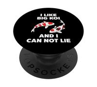 Koi Fish One Is Never Enough Decorative Carp PopSockets Adhesive PopGrip