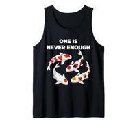 Koi Fish One is Never Enough Decorative Carp Tank Top