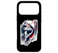 Koi Fish Pond Asian Carp Harmonious Flow Water Symbol Case for iPhone 17 Pro Max