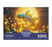 Koi Fish Puzzles 1000 Piece for Adults Jigsaw Puzzles Game for The Whole 70x50cm/1000pcs