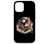 Koi Fish Yin Yang Japanese Koi Carp Fish Nishikigoi Fish Case for iPhone 12/12 Pro