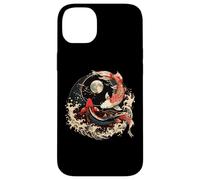 Koi Fish Yin Yang Japanese Koi Carp Fish Nishikigoi Fish Case for iPhone 14 Plus