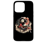 Koi Fish Yin Yang Japanese Koi Carp Fish Nishikigoi Fish Case for iPhone 15 Pro Max