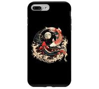 Koi Fish Yin Yang Japanese Koi Carp Fish Nishikigoi Fish Case for iPhone 7 Plus/8 Plus