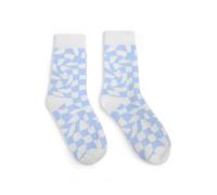 Koi Footwear - Check Mate Blue - Socks - blue - Onesize - 73% Cotton 25% Polyester 2% Elastane Onesize