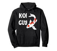 Koi Guy Nishikigoi Carp Fish Kohaku Sanke Pullover Hoodie
