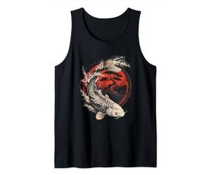 Koi Japanese Pond Lover Japanese Koi Carp Fish Bonsai Tree Tank Top