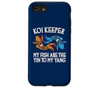 Koi Keeper My Fish Are The Yin To My Yang Funny Koi Lover Case for iPhone SE (2020) / 7/8