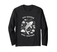 Koi Keeper Soul Soother Pond Serenity Long Sleeve T-Shirt