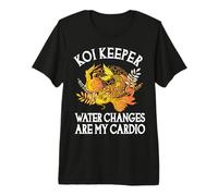 Koi Keeper Water Changes are My Cardio Premium T-Shirt