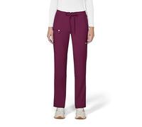 KOI Lite Women's Peace 721 Drawstring Scrub Pant- Wine- 2X-Large