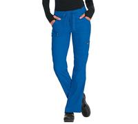 KOI Lite Women's Peace Drawstring Scrub Pant Small Royal