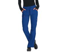 KOI Lite Women's Peace Drawstring Scrub Pant X-Small Petite Galaxy