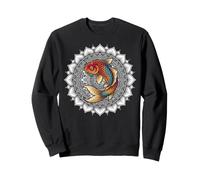 Koi Mandala Tropical Koi Lover Pond Japan Koi Fish Sweatshirt