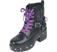 KOI Monster High - Lucia Werewolf Military Studded Boots Boot black EU37