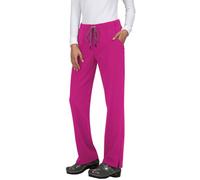 KOI Next Gen Everyday Hero Women's 5-Pocket Cargo Scrub Pants, Azalea Pink, Large