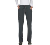 KOI Next Gen Everyday Hero Women's 5-Pocket Cargo Scrub Pants, Charcoal, S Tall