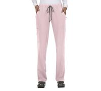 KOI Next Gen Everyday Hero Women's 5-Pocket Cargo Scrub Pants, Pink Dream, S Tall