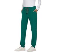 KOI Next Gen Good Vibe Women's 7-Pocket Stretch Jogger, Hunters, XL
