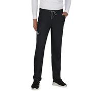 KOI Next Gen Make It Happen Men's 6-Pocket Scrub Pants, Black, Small