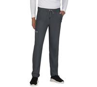 KOI Next Gen Make It Happen Men's 6-Pocket Scrub Pants, Charcoal, Medium