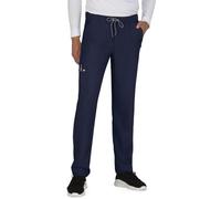 KOI Next Gen Make It Happen Men's 6-Pocket Scrub Pants, Navy, Medium Tall