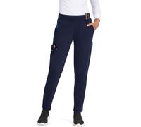 KOI Next Gen Smart Daily Women's 7-Pocket Jogger-Style Scrub Pant, Navy, M Tall