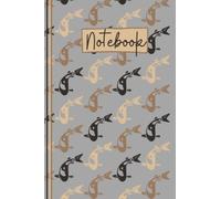 Koi Notebook: Attractive Koi Lined Journal, The Perfect Novelty Koi Carp Gift for Anyone who Loves Koi Fish or Ponds- Grey