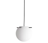 Koi Pendant Ø25 Opal White/ Black Sticks