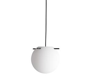 Koi Pendant Ø25 Opal White/ Black Sticks