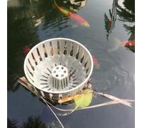 Koi Pond Drain Skimmer for Easy Maintenance and Efficient Water Control - Adjustable Height & Swing Angle, ABS Construction, Fits 50mm/75mm/90mm/1(50T)