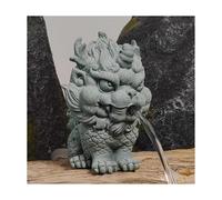 Koi Pond Fountain Spitters - Decorative Garden Ornaments for Small Ponds & Water Gardens, Automatic Water Circulation with Hose, Ideal for Fish Tanks (39 * 25 * 15cm)